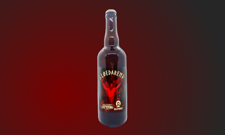 Bloedarend bier fles Bloedarend bier fles